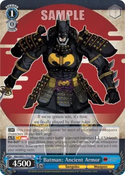 Batman: Ancient Armor 「BNJ/SX01-T11」「EN」