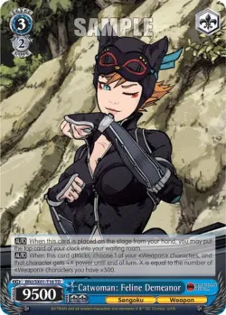 Catwoman: Feline Demeanor 「BNJ/SX01-T16」「EN」