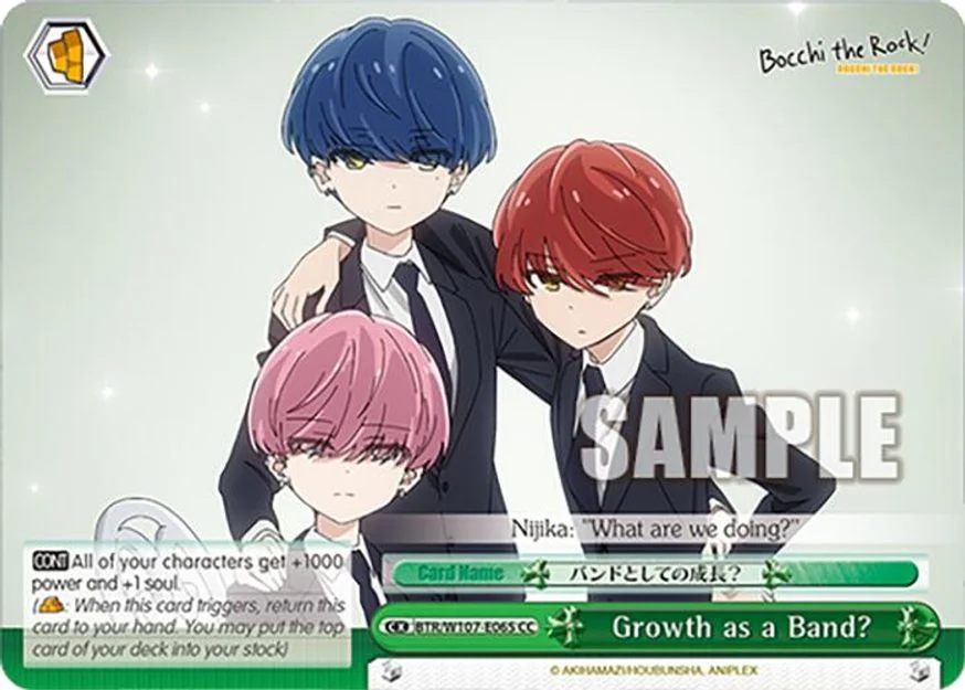 Growth as a Band? 「BTR/W107-E065」「EN」