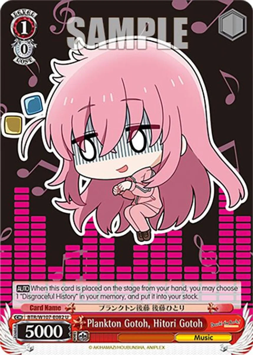 Plankton Gotoh, Hitori Gotoh 「BTR/W107-E082」「EN」