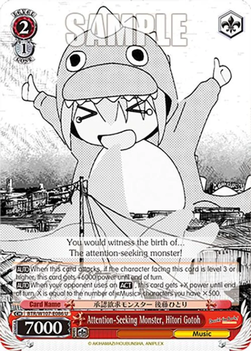 Attention-Seeking Monster, Hitori Gotoh 「BTR/W107-E086」「EN」