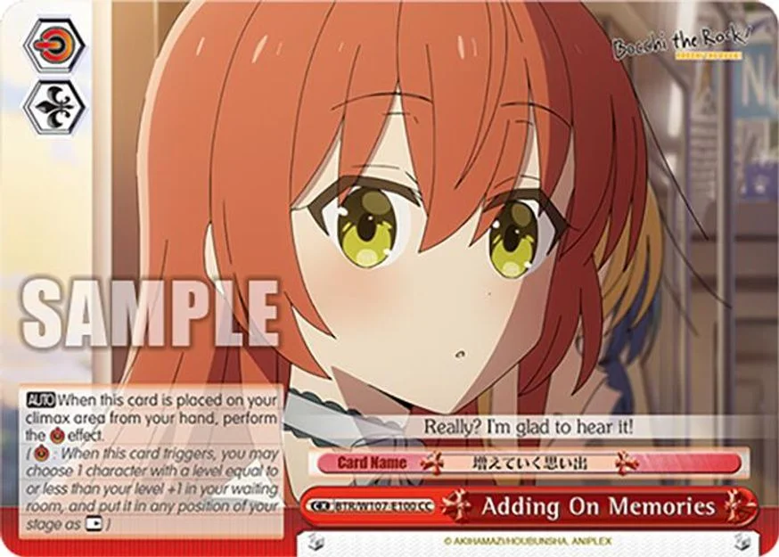 Adding On Memories 「BTR/W107-E100」「EN」