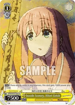 Seaside Scenery, Hitori Gotoh #BTR/W107-E007 · Weiss Schwarz