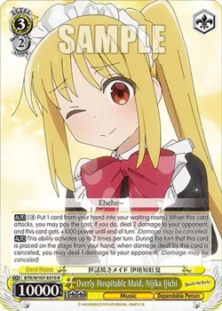 Overly Hospitable Maid, Nijika Ijichi #BTR/W107-E010 · Weiss Schwarz