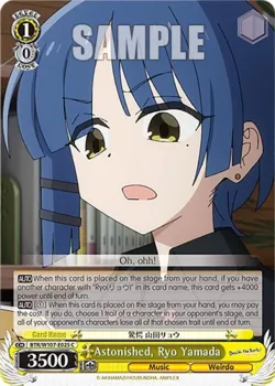 Astonished, Ryo Yamada #BTR/W107-E025 · Weiss Schwarz