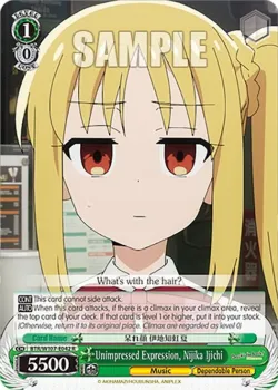 Unimpressed Expression, Nijika Ijichi #BTR/W107-E042 · Weiss Schwarz