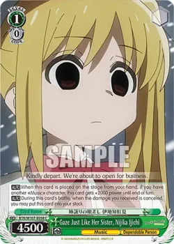 Gaze Just Like Her Sister, Nijika Ijichi 「BTR/W107-E058」「EN」