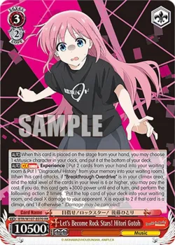 Let's Become Rock Stars! Hitori Gotoh 「BTR/W107-E070」「EN」