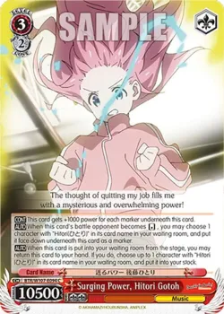 Surging Power, Hitori Gotoh 「BTR/W107-E094」「EN」