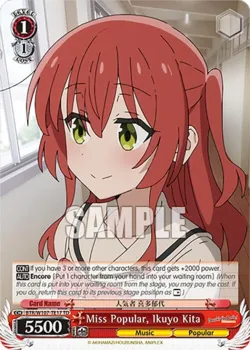 Miss Popular, Ikuyo Kita 「BTR/W107-TE17」「EN」