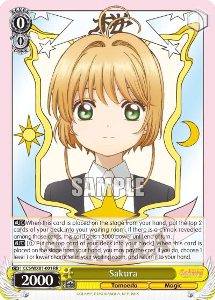 Sakura 「CCS/WX01-001」「EN」