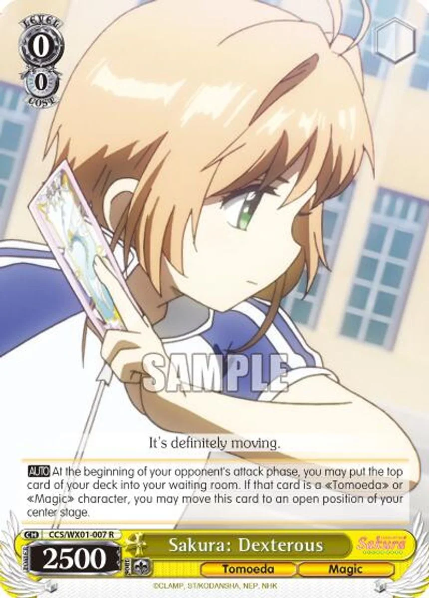 Sakura: Dexterous 「CCS/WX01-007」「EN」