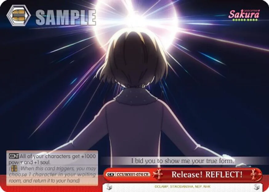 Release! REFLECT! 「CCS/WX01-074」「EN」