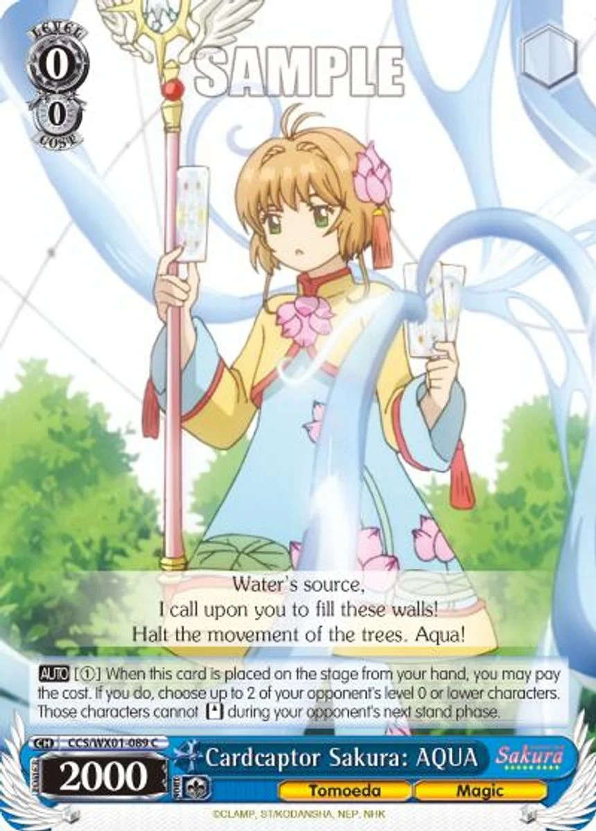 Cardcaptor Sakura: AQUA 「CCS/WX01-089」「EN」