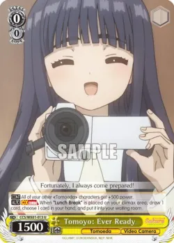 Tomoyo: Ever Ready #CCS/WX01-013 · Weiss Schwarz