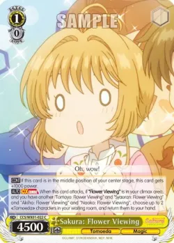 Sakura: Flower Viewing #CCS/WX01-022 · Weiss Schwarz