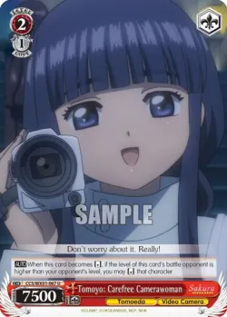 Tomoyo: Carefree Camerawoman 「CCS/WX01-067」「EN」
