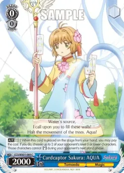 Cardcaptor Sakura: AQUA 「CCS/WX01-089」「EN」