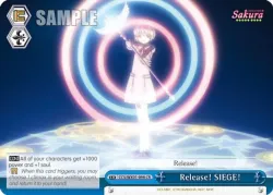 Release! SIEGE! 「CCS/WX01-098」「EN」