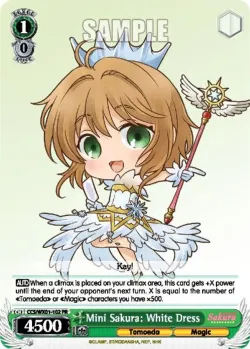 Mini Sakura: White Dress 「CCS/WX01-102」「EN」