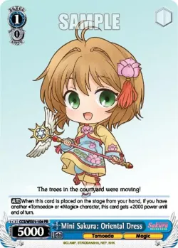 Mini Sakura: Oriental Dress 「CCS/WX01-104」「EN」