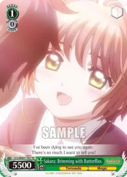 Sakura: Brimming with Butterflies 「CCS/WX01-T02」「EN」