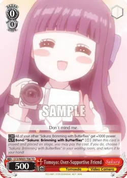 Tomoyo: Over-Supportive Friend 「CCS/WX01-T06」「EN」