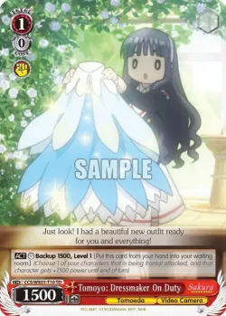 Tomoyo: Dressmaker On Duty 「CCS/WX01-T10」「EN」