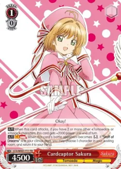 Cardcaptor Sakura 「CCS/WX01-T11」「EN」