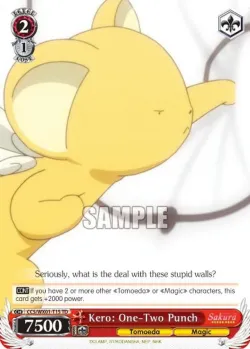 Kero: One-Two Punch 「CCS/WX01-T15」「EN」