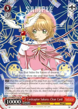 Cardcaptor Sakura: Clear Card 「CCS/WX01-T16」「EN」