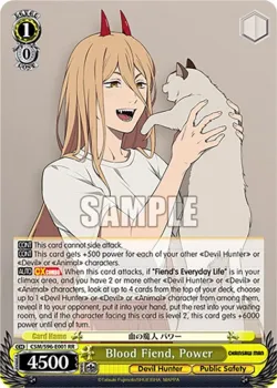 Blood Fiend, Power #CSM/S96-E001 · Weiss Schwarz