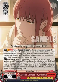 Sudden Confession, Makima 「CSM/S96-E061」「EN」