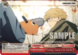 Forming a Contract in the Trash Bin 「CSM/S96-TE19」「EN」