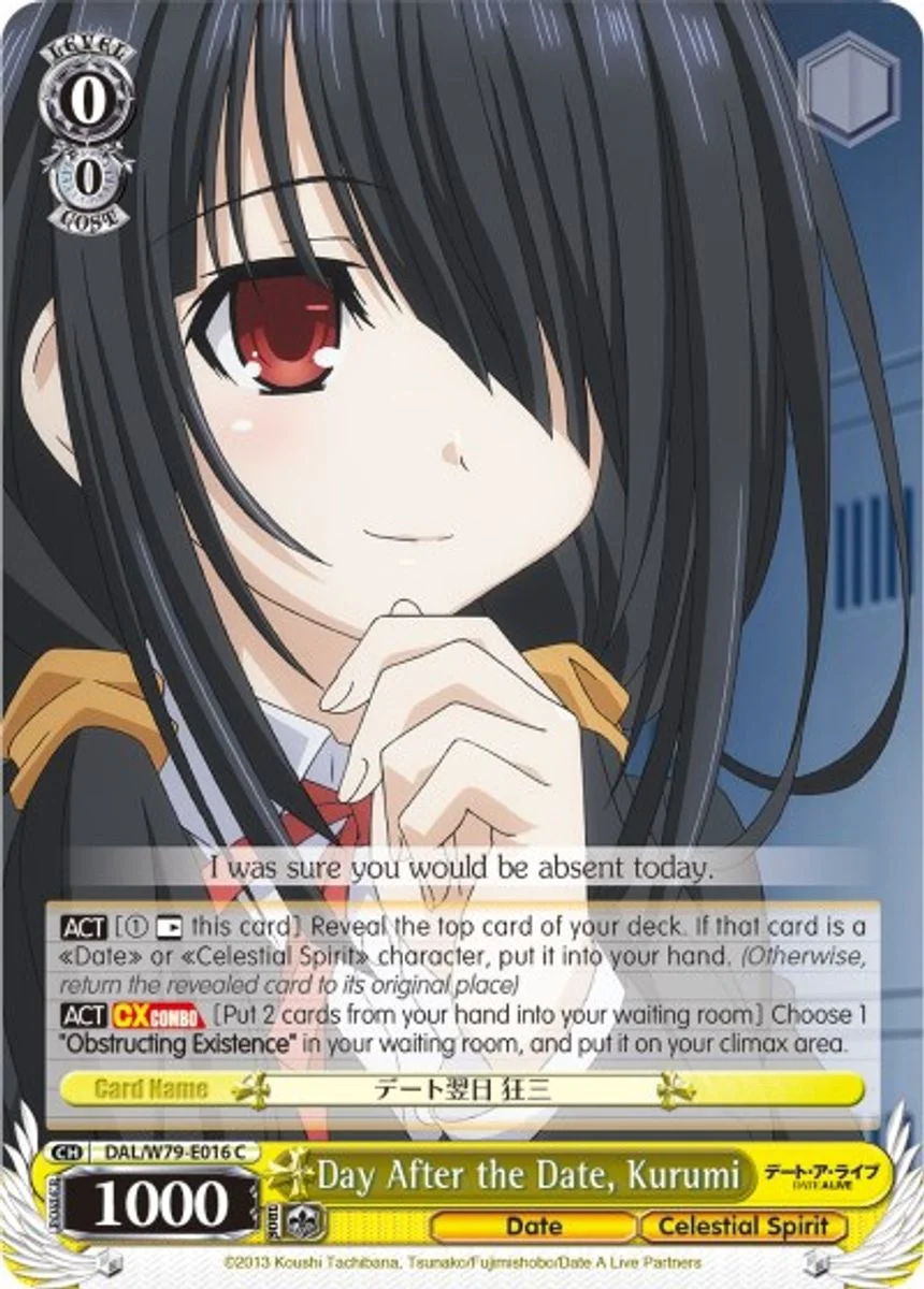Day After the Date, Kurumi 「DAL/W79-E016」「EN」