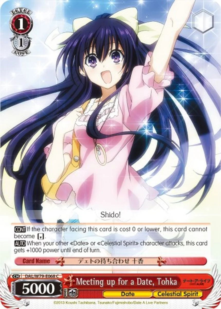 Meeting up for a Date, Tohka 「DAL/W79-E068」「EN」