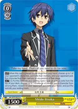 Shido Itsuka #DAL/W79-E010 · Weiss Schwarz