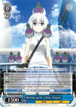 Meeting up for a Date, Origami 「DAL/W79-E105」「EN」