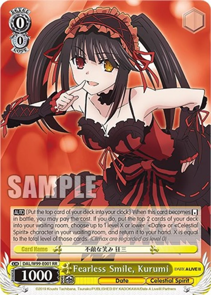 Fearless Smile, Kurumi 「DAL/W99-E001」「EN」