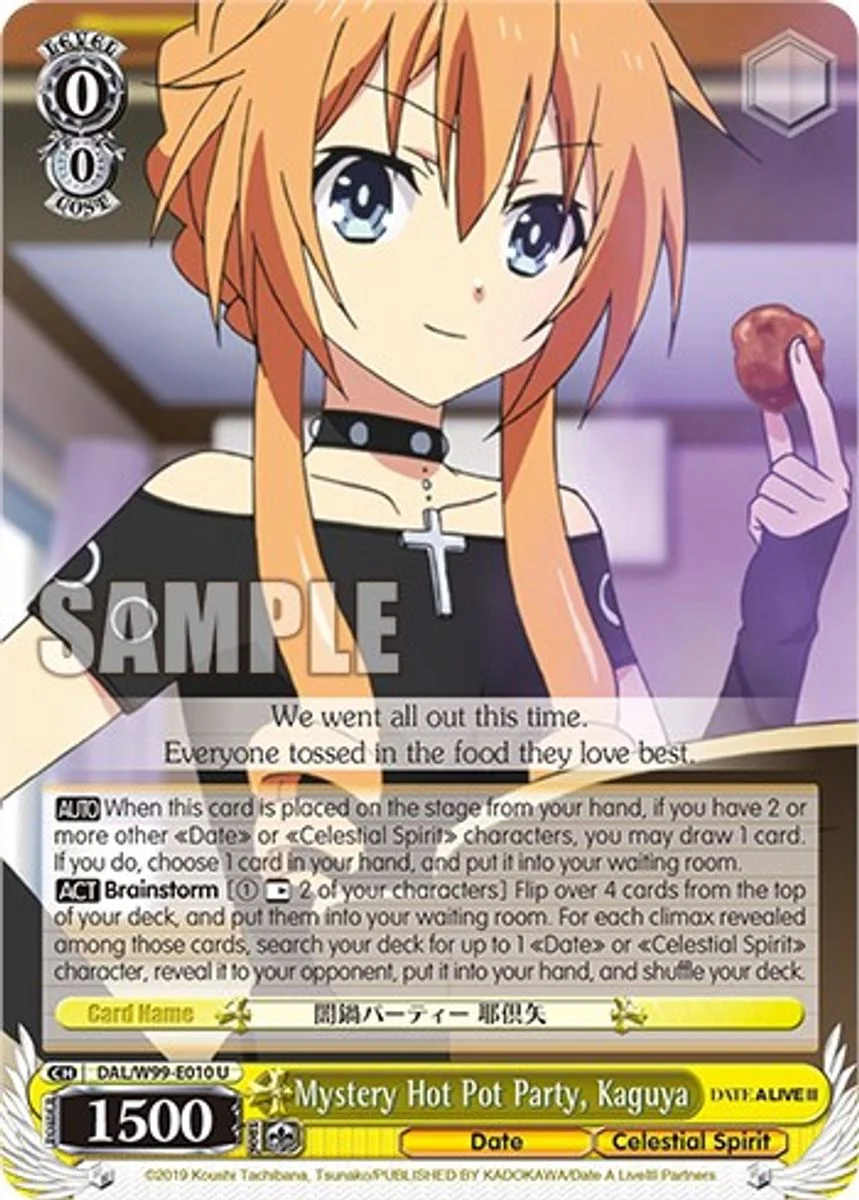 Mystery Hot Pot Party, Kaguya 「DAL/W99-E010」「EN」