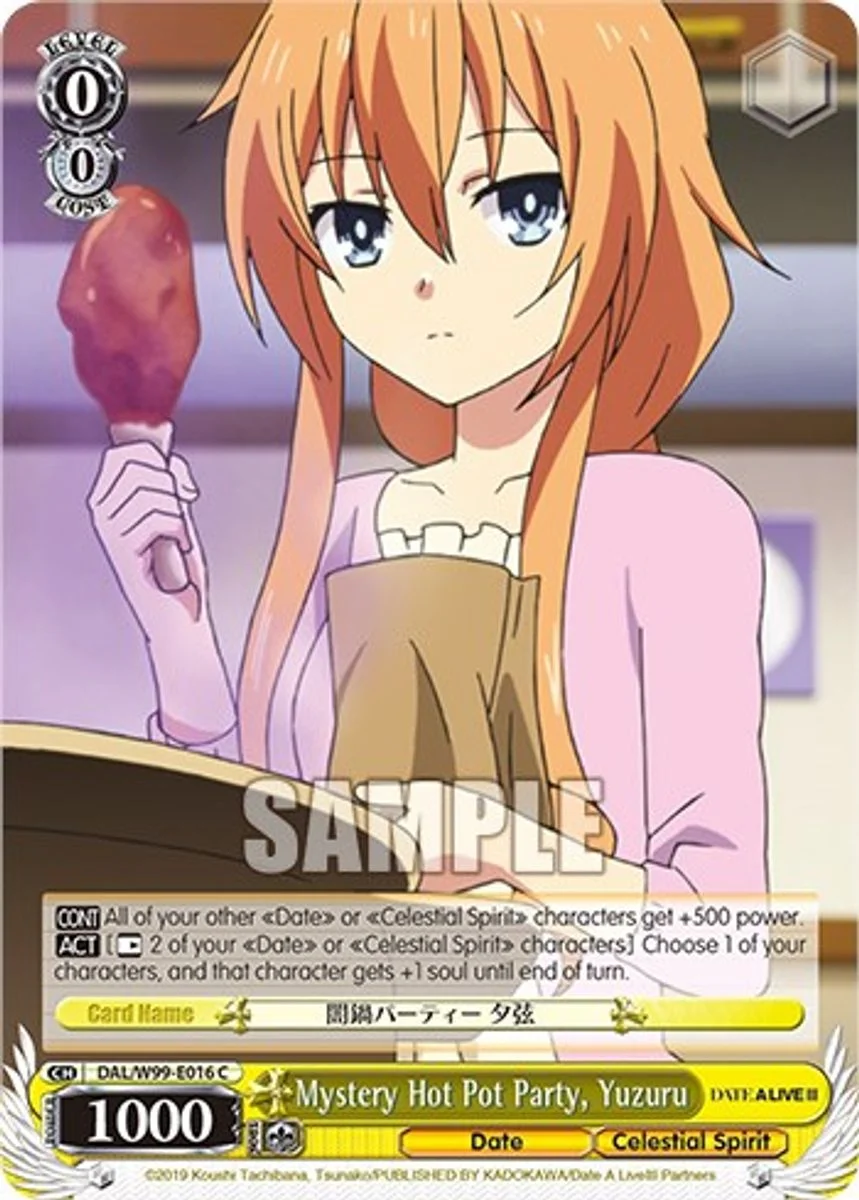 Mystery Hot Pot Party, Yuzuru 「DAL/W99-E016」「EN」