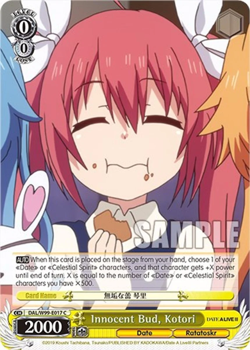 Innocent Bud, Kotori 「DAL/W99-E017」「EN」