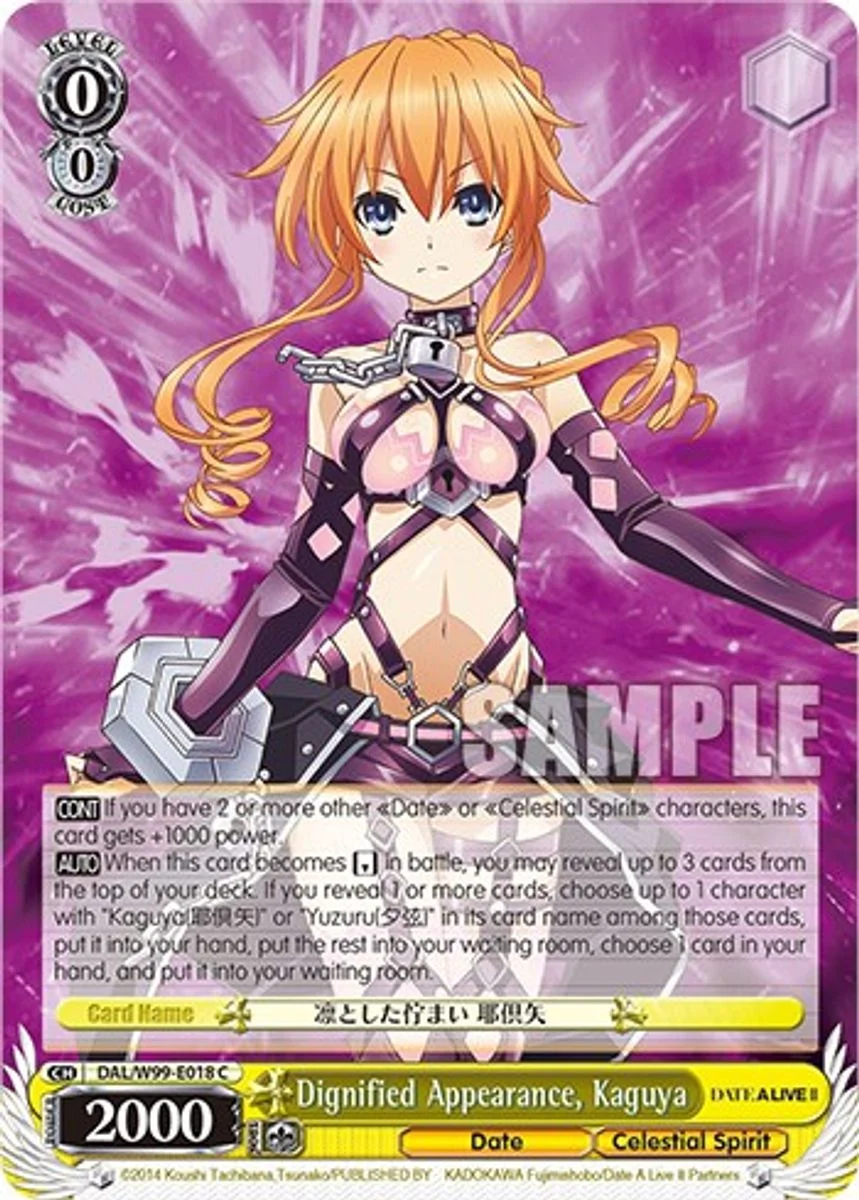 Dignified Appearance, Kaguya 「DAL/W99-E018」「EN」