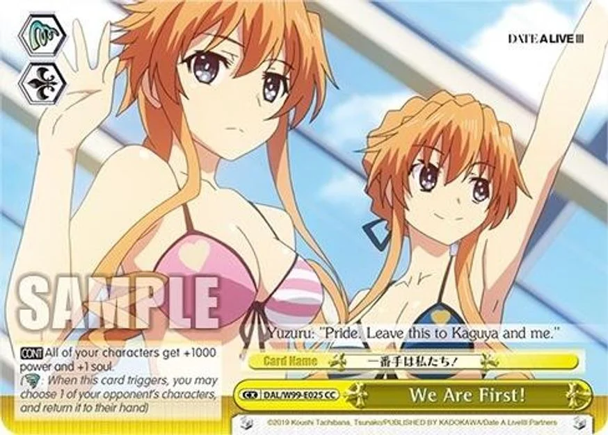 We Are First! 「DAL/W99-E025」「EN」