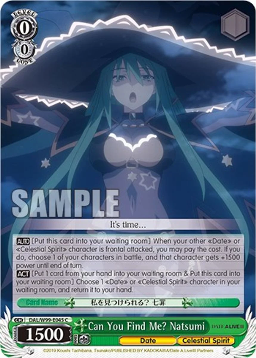 Can You Find Me? Natsumi 「DAL/W99-E045」「EN」