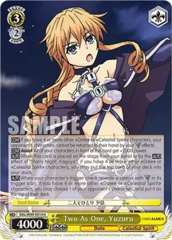 Two As One, Yuzuru #DAL/W99-E014 · Weiss Schwarz