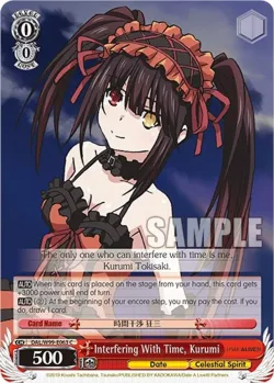 Interfering With Time, Kurumi 「DAL/W99-E063」「EN」