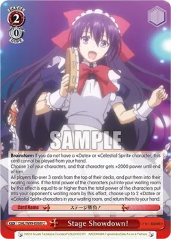 Stage Showdown! 「DAL/W99-E068」「EN」