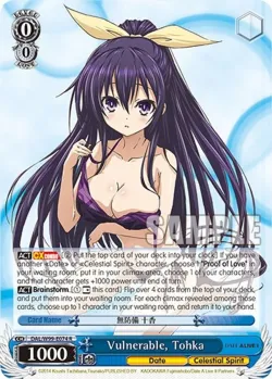 Vulnerable, Tohka 「DAL/W99-E074」「EN」