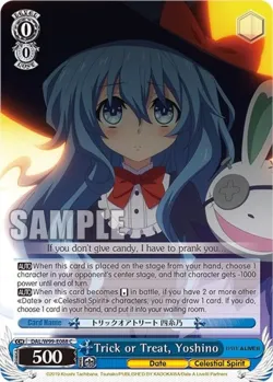 Trick or Treat, Yoshino 「DAL/W99-E088」「EN」